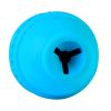 Leakage Toy, Round Jar Bottle Shape Dog Chew Toys, Dogs Puppies Teething Clean Aggressive Chewer, Pets Safe Bite Chew Toys - Blue