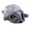 Indoor Cats Bed Mouse Shape Tunnel Cave, Winter Warm Pet Cat House Pet Nest Cat Tunnel Bed, Windproof Comfortable Soft Pets Cat Sleeping Pod - gray