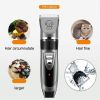 Dog Clippers Dog Hair Clippers Cordless Dogs Grooming Kit Cat Hair Trimmer Pet Grooming Tool USB Rechargeable - as the picture