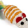 21 PCS Toy Set Mouse Plush Toys Feather Two Way Tunnel Scratchers Bell Toys Teasing Wands Toys Set - 21 Pieces Set