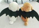 Bat Costume Pet Dog Bat Wings Cat Bat Wings Bat Dog Costume Pet Costume Cat Bat Wings for Party/Halloween - Black