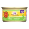 Wellness Pet Products Cat Food - Turkey Recipe - Case of 24 - 3 oz.