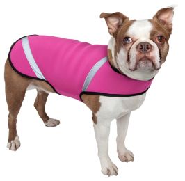 Extreme Neoprene Multi-Purpose Protective Shell Dog Coat (Color: Pink, Size: X-Small)