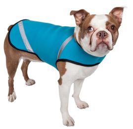 Extreme Neoprene Multi-Purpose Protective Shell Dog Coat (Color: Blue, Size: Medium)