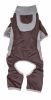 Active 'Warm-Pup' Heathered Performance 4-Way Stretch Two-Toned Full Body Warm Up