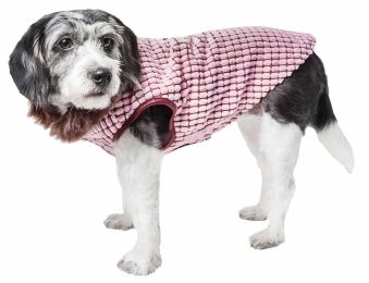 Luxe 'Beautifur' Elegant Designer Boxed Mink Fur Dog Coat Jacket (Size: Medium)