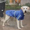 Waterproof Dog Raincoat Leisure Lightweight Dog Coat Jacket Reflective Rain Jacket with Hood for Small Medium Large Dogs