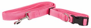Aero Mesh' 2-In-1 Dual Sided Comfortable And Breathable Adjustable Mesh Dog Leash-Collar