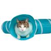 3-Way Kitting-Go-Seek Interactive Collapsible Passage Kitty Cat Tunnel