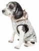 Luxe 'Gold-Wagger' Gold-Leaf Designer Fur Dog Jacket Coat