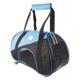 Airline Approved Zip-N-Go Contoured Pet Carrier (Color: Blue)