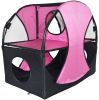 Kitty-Play Obstacle Travel Collapsible Soft Folding Pet Cat House