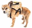 Teddy Tails' Dual-Pocketed Compartmental Animated Dog Harness Backpack
