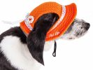Sea Spot Sun' Uv Protectant Adjustable Fashion Mesh Brimmed Dog Hat Cap