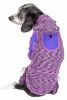 Active 'Downward Dog' Heathered Performance 4-Way Stretch Two-Toned Full Body Warm Up Hoodie