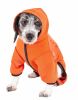 Active 'Pawsterity' Heathered Performance 4-Way Stretch Two-Toned Full Bodied Hoodie