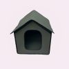 Portable Soft Dog House Cat House, Outdoor Waterproof Windproof Rainproof Dog Pet House, Foldable Semi Enclosed Pet Puppy House