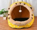 Pet Cat Warm Pet Bed, Kennel Tent House Pet Bed, Cat Bed Winter Super Soft Pet Bed for Dogs Kitten, Self Warming and Improved Sleep Pets Bed