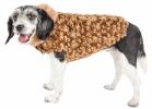 Luxe 'Furpaw' Shaggy Elegant Designer Dog Coat Jacket