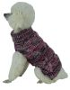 Royal Bark Heavy Cable Knitted Designer Fashion Dog Sweater