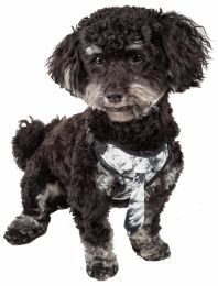 Bonatied' Mesh Reversible And Breathable Adjustable Dog Harness W/ Designer Neck Tie (Color: Camo, Size: X-Small)